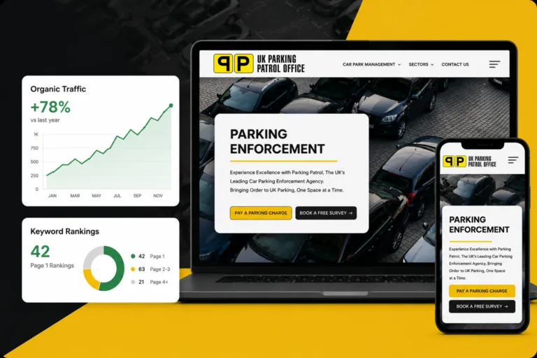 parking patrol seo results
